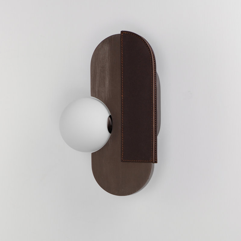 Stitched 1 - Light Armed Sconce