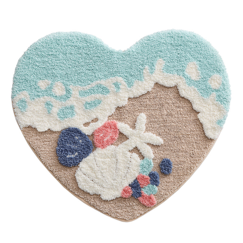 Tapis de bain doux antidérapant Beach