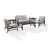 Mosier 4 - Person Patio Conversation Set with Cushions-247936437-218113596