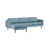 Light Blue Polyester Blend