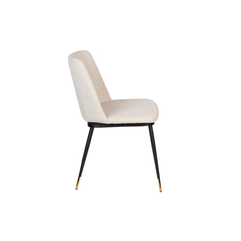 Lionel Upholstered Dining Chair, Beige