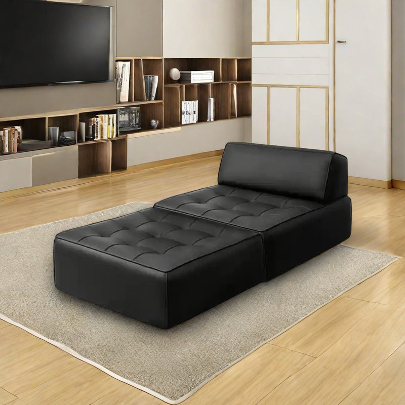 Chaise multifonctionnelle en bois massif bricolage, Noir, noir, noir, noir