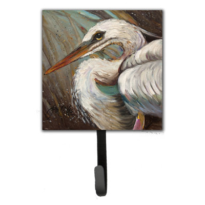 Porte-laisse aigrette et crochet mural