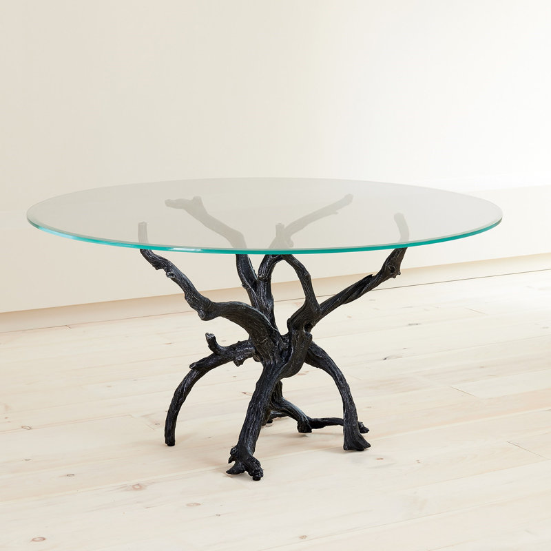 Round Glass Dining Table
