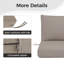 Ensemble de coussins de siège et de dossier de 25 po de large Sunbrella® avec coussin de siège extra épais de 5 po-295331373