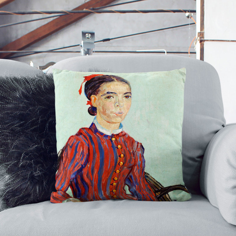 La Mousme Scatter Cushion with Filling, 55cm H x 55cm W x 20cm D