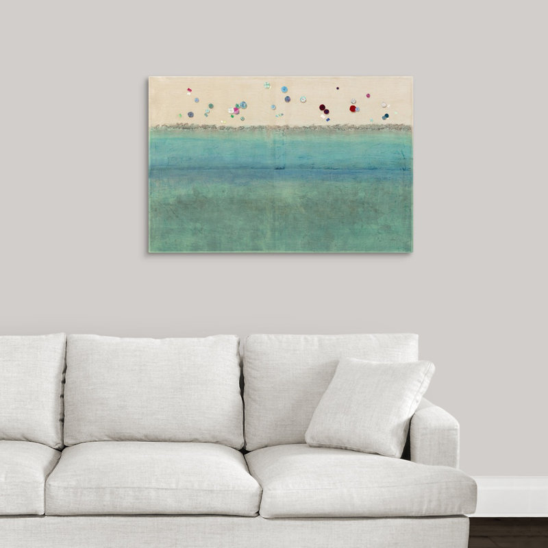 « soleil brun clair », peinture sur toile, Toile tendue, H 12 po x l 18 po x P 1,25 po