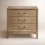 Table de chevet 3 tiroirs Bartlett-121682601
