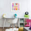 Reproduction encadrée sous verre Live Live de couleur vive, design par Ashley Singleton-1373009717-1373009716