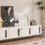 Meuble télé moderne de style crème pour salon