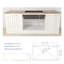 Évier de cuisine encastrable 33 po x 33 po x 19 po x 9 po en acier inoxydable