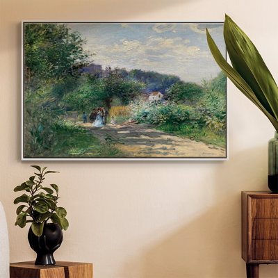 A Road In Louveciennes, reproduction d'art sur toile