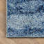 Tapis de couloir à motif abstrait pour le salon, la chambre à coucher, la salle à manger, le vestibule, le couloir ou la cuisine Gleno, bleu / ivoire-48816304