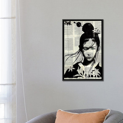 «Narumi» par Loui Jover, impression sur toile tendue sur châssis