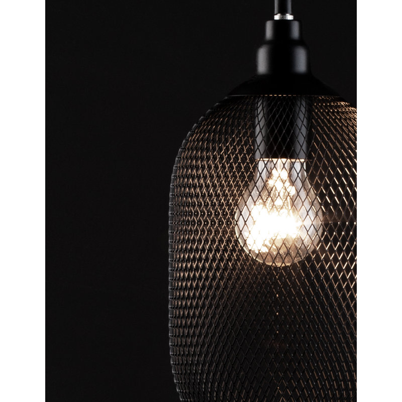Fuchs 1 - Light Black Jar Pendant