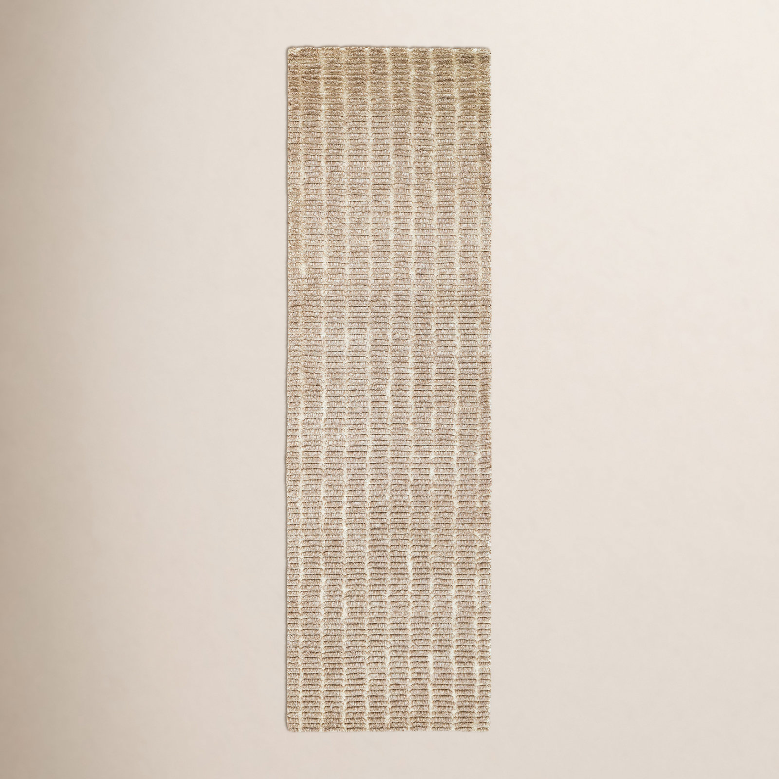 Debra Hand-Tufted Striped Wool Rug, Runner 2'6" x 8'