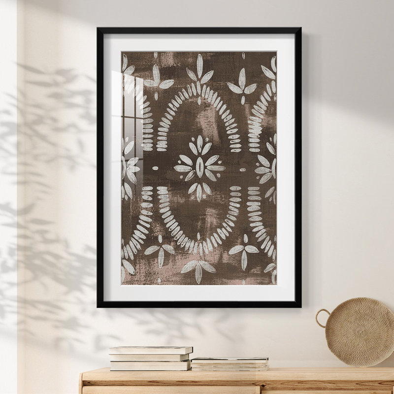 Espresso Batik II - impression encadrée