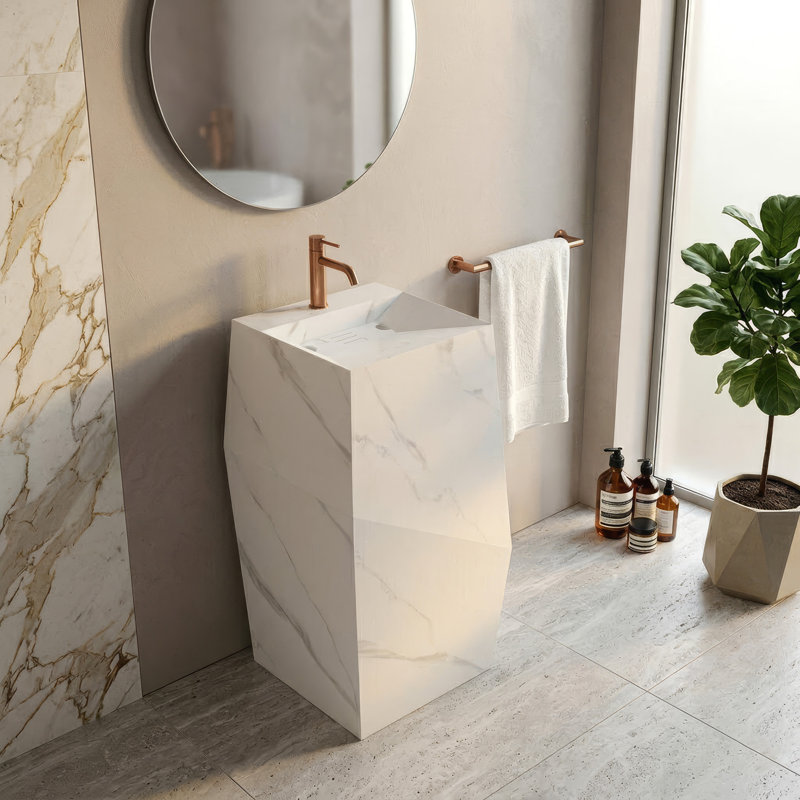 Caisson fritté Carrara, Carrare blanc