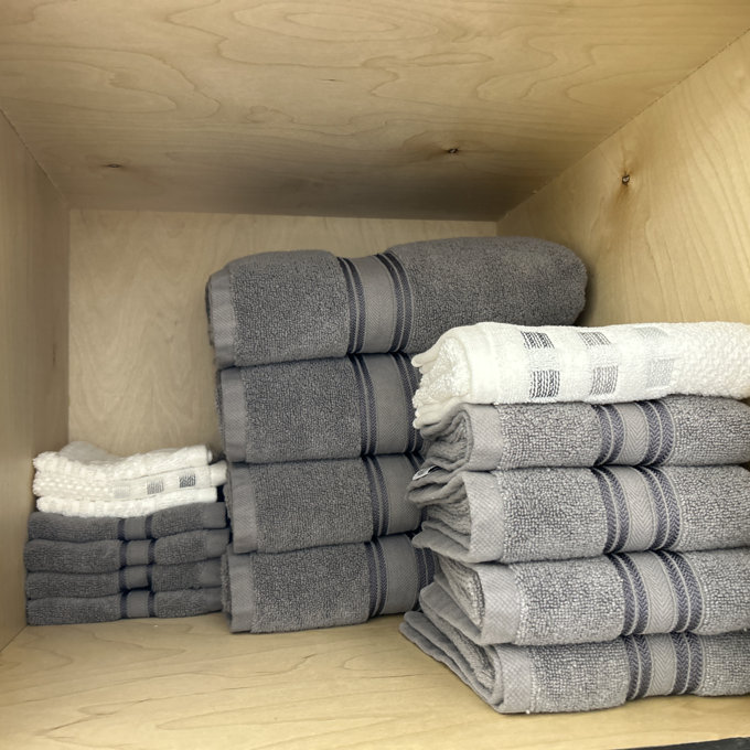 18-piece Cotton Towel Set - Humus