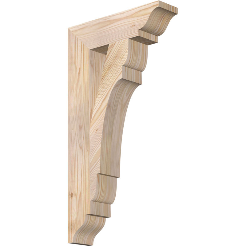 Support olympique traditionnel, Douglas (lisse), H 26 po x l 3,5 po x P 14 po