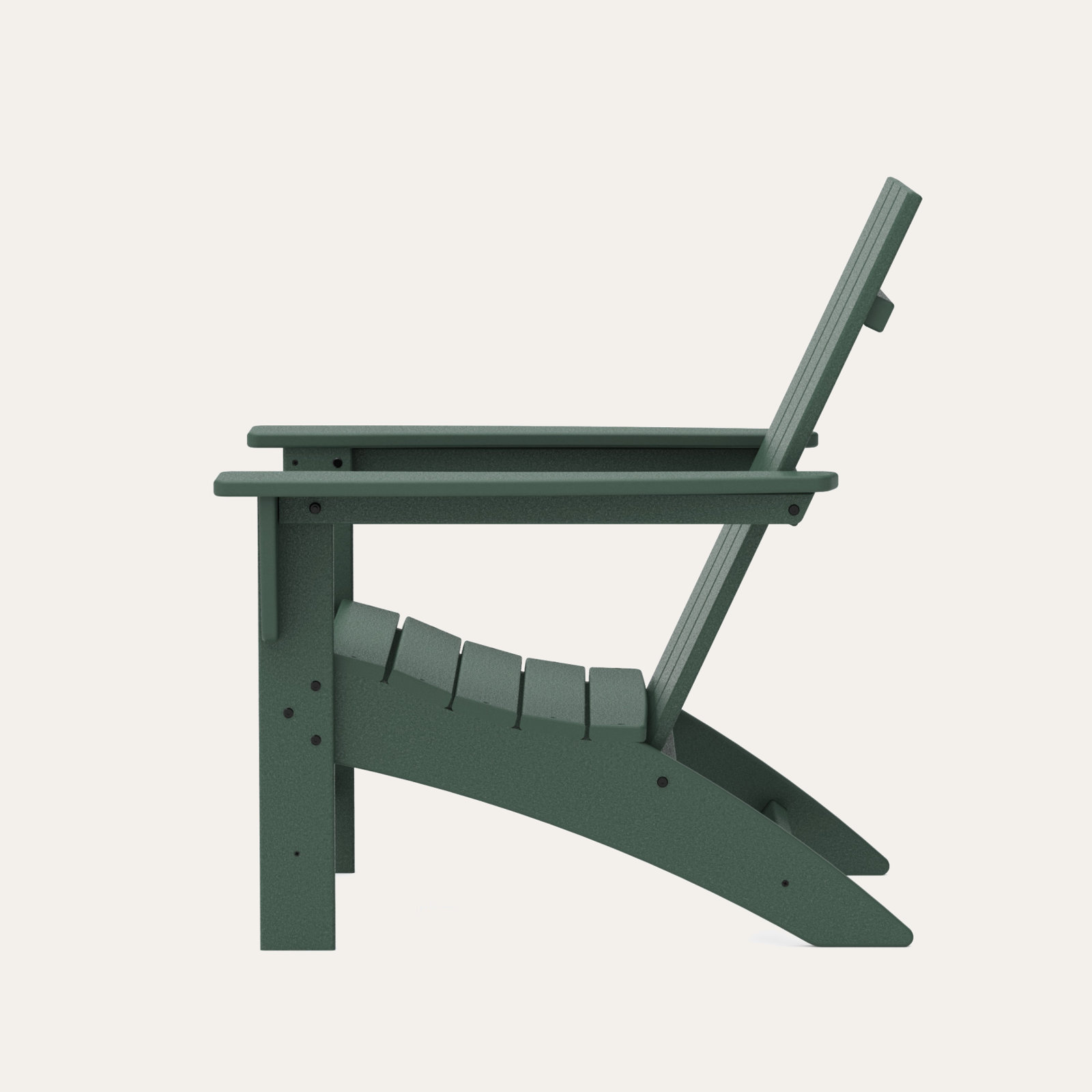 POLYWOOD® Modern Adirondack Chair, Green