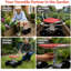 Rolling Garden Stool Seat with Wheels