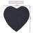Schoenberger Heart Shape Bath Rug 25"x25"-1621082500