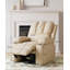 Oversized Manual Recliner with 2 Cup Holders and Side Pocket-936615173