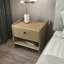 Berlin 1 Drawer Bedside Table-1178951096