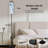  68.5" Standing Floor Lamp Sea bottom seamless Summer beach hand drawn seaside print Undersea Dimmable Metal Pole Lamp with Linen Lampshade LED Bulb Included