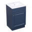 20" Bathroom Vanity With Sink,Vanity Cabinet With Door Shelf And Adjustable Shelf