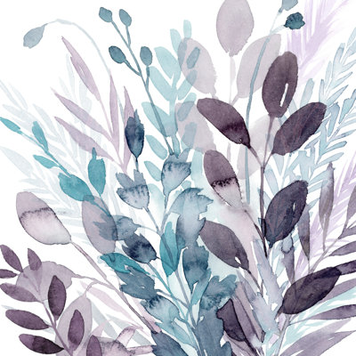 Crystallized Flora II by Grace Popp - Wrapped Canvas Painting