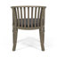 Chaise de patio en acacia avec coussin-1594772694
