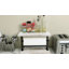 Metal and Wood Freestanding Paper Towel Holder
