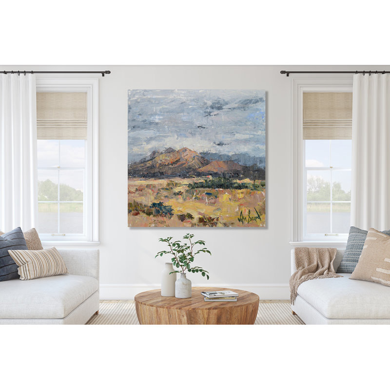 A New Day Has Dawned Print by John Beard, Unframed Canvas, 42" H x 42" W x 3" D