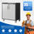 29.5" Heavy-Duty Rolling Metal Garage Cabinet - Lockable Storage with Adjustable Shelves & 360° Swivel Casters-754253075