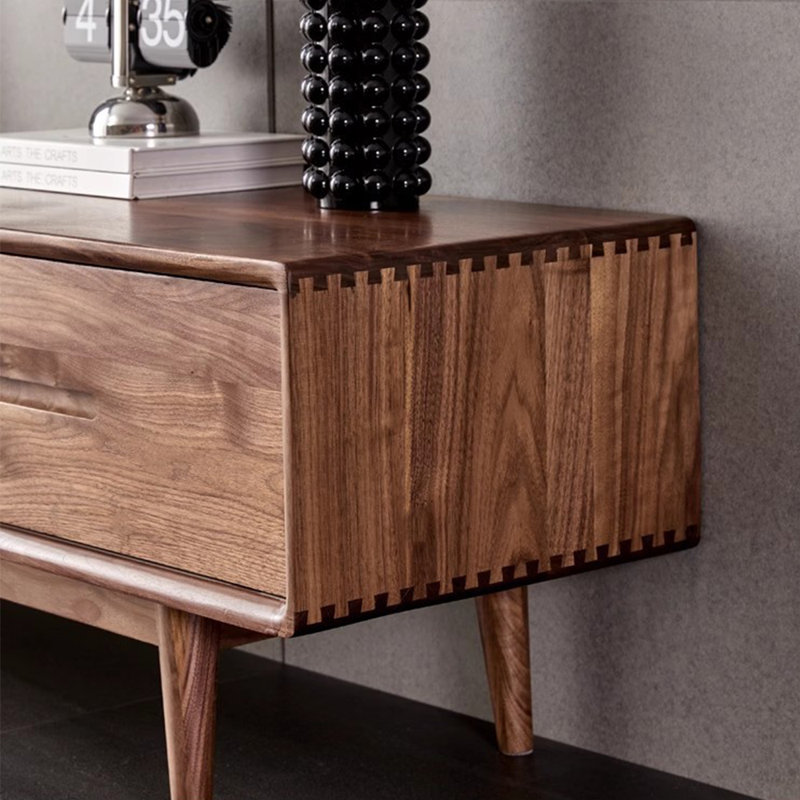 Console de télévision moderne au design minimaliste, H 15,75 po x L 15,75 po x l 70,87 po
