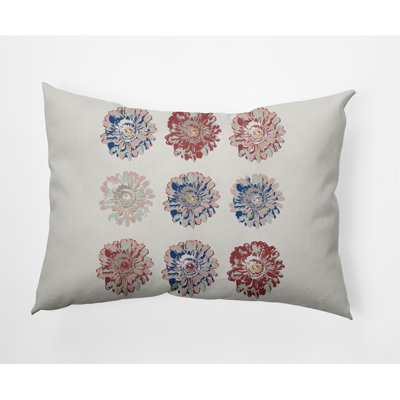 Gypsy Floral  Indoor/Outdoor Lumbar Throw Pillow
