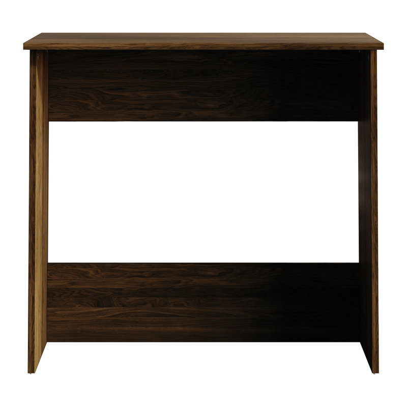 Bureau moderne et minimaliste compact - brun, Brun