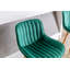 Deux tabourets de bar, tabouret de comptoir de cuisine moderne avec pieds en métal, tabouret de bar moderne pour la maison
