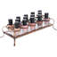 Metal 14 Compartments Makeup Organiser