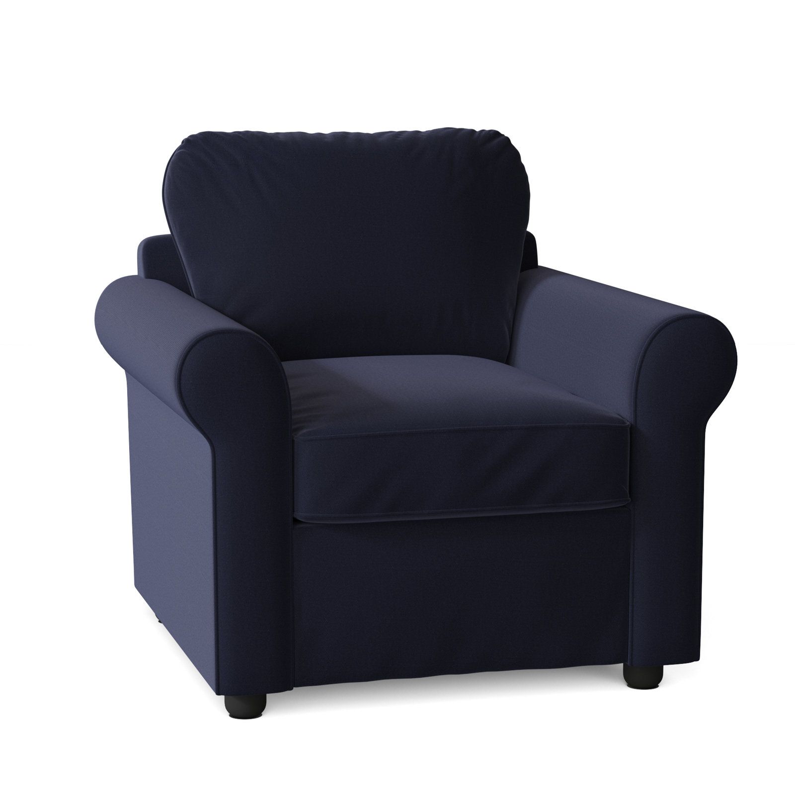 Warrington Armchair, Canvas Navy Sunbrella® Canvas