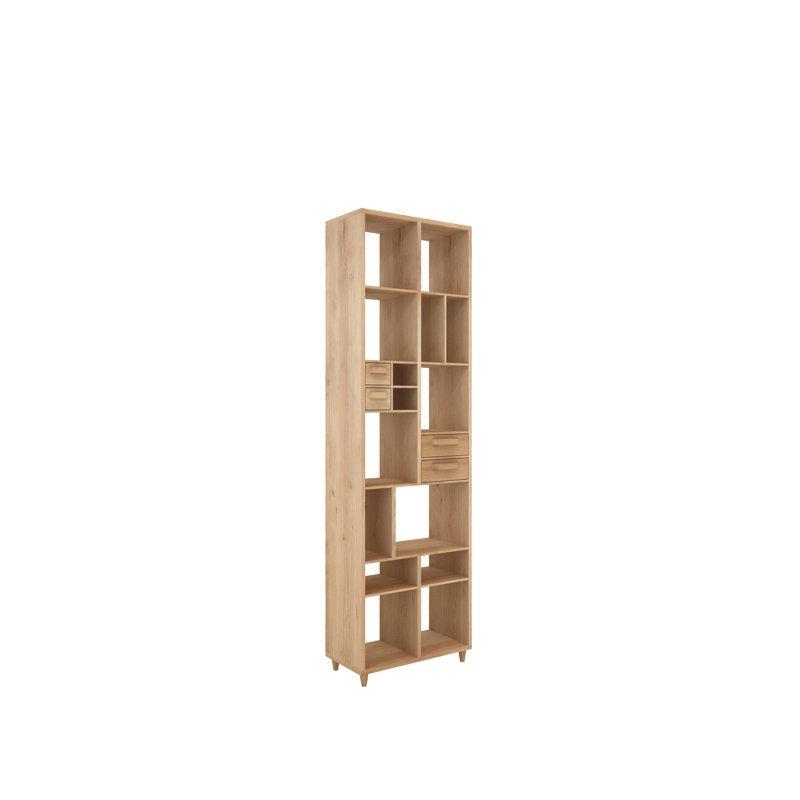 Pirouette Solid Wood Bookcase