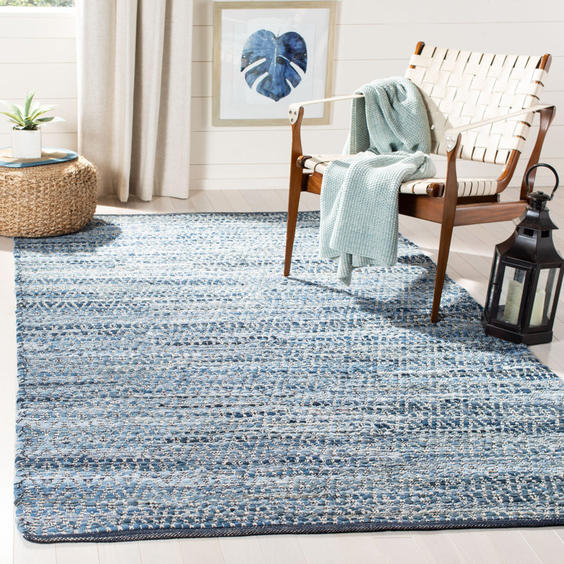 Montauk Hand Woven Performance Geometric Rug, Rectangle 5' x 8'