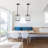 Dimmable Square / Rectangle Chandelier