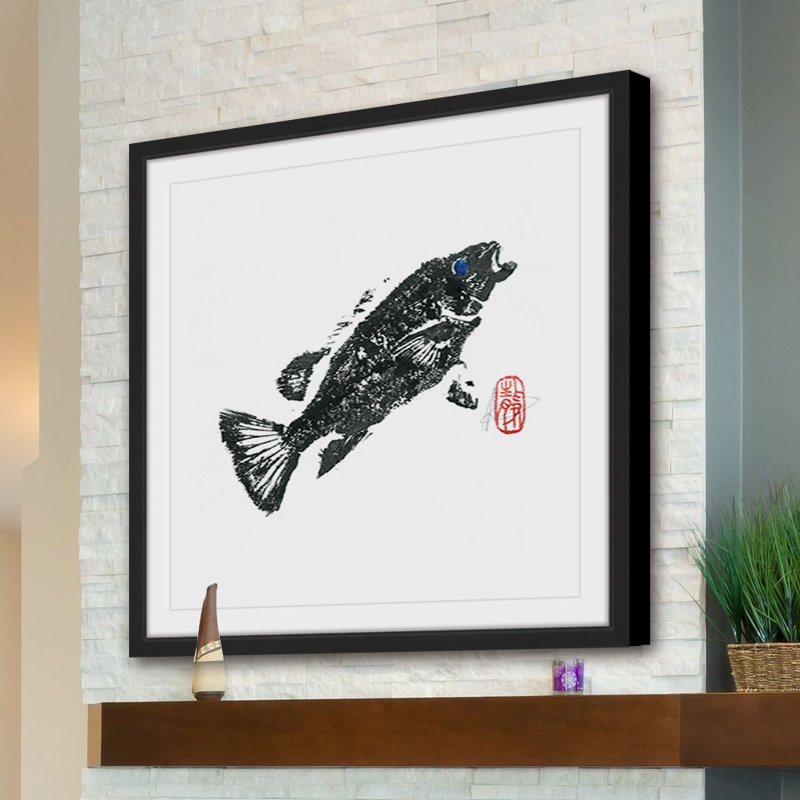 Andrew Clay - Single Picture Frame Print, 51cm H x 51cm W x 3.81cm D