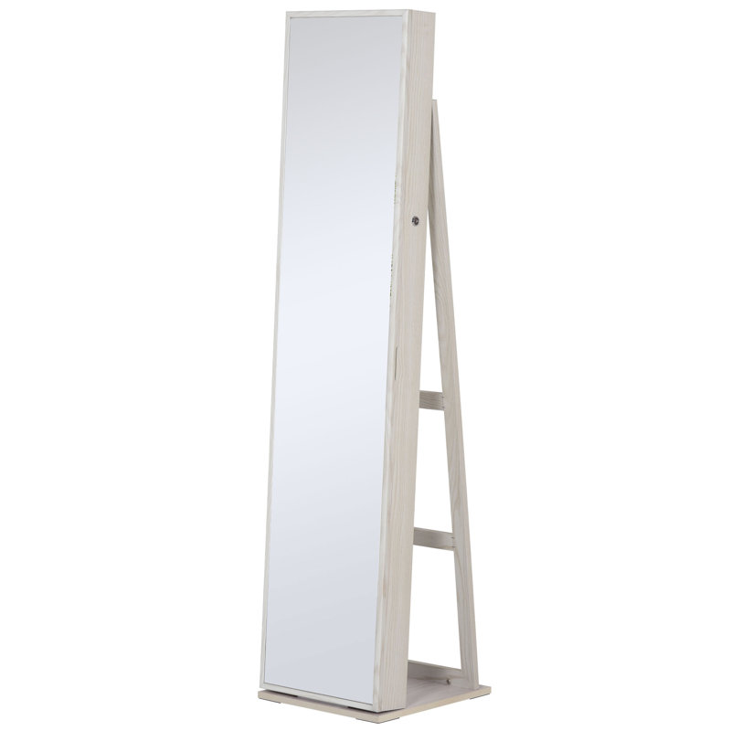 Armoire à bijoux avec miroir
