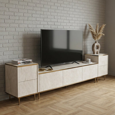 Meuble télé unique pour téléviseur de 78 po ou moins Elite
