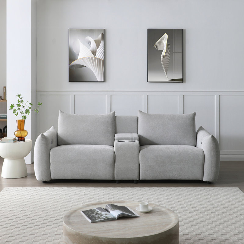 Canapé-lit Power Lift, Gris