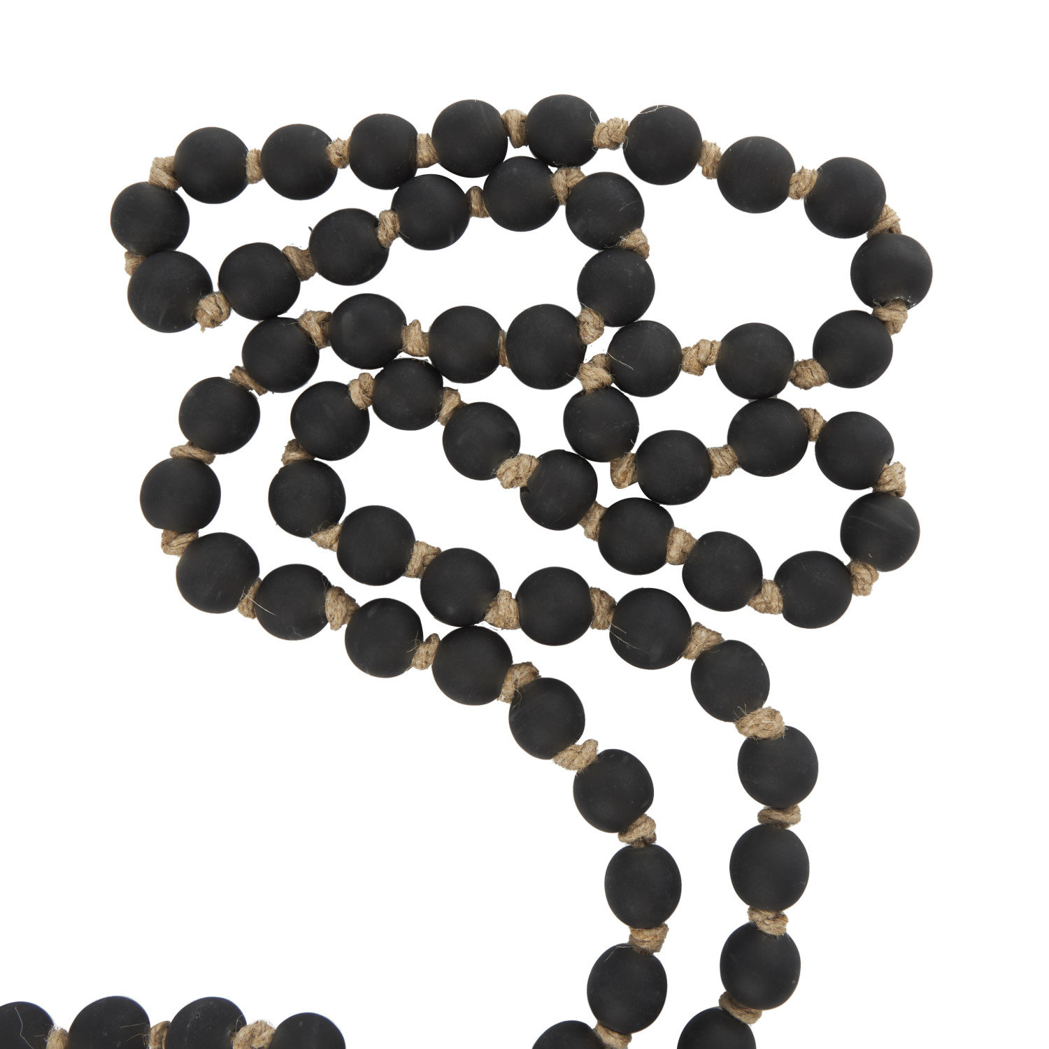 Ailey Novelty Garland, 6'11", Black